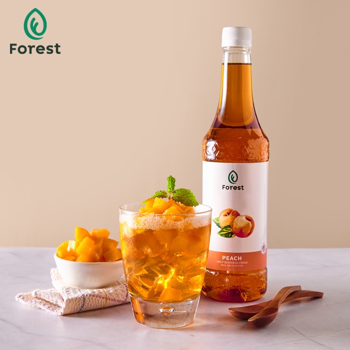 FOREST SYRUP PEACH - Sirup Rasa Peach - 720 ml