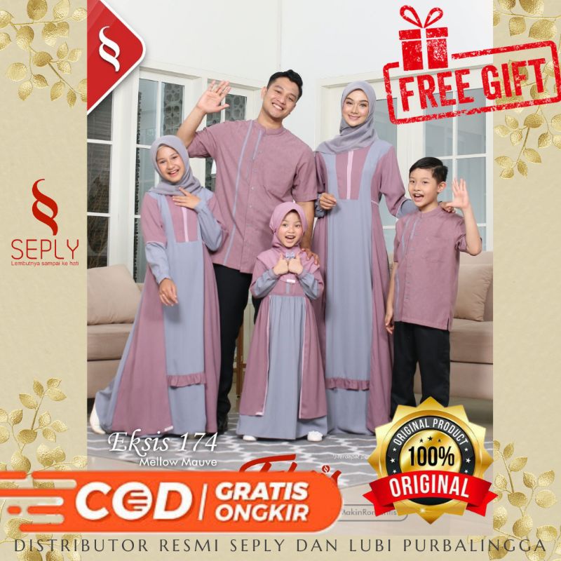 Sarimbit Keluarga Terbaru 2022 Eksis 174 Mellow Mauve Dari Seply | Seply Lubi Purbalingga  Diskon,Gr