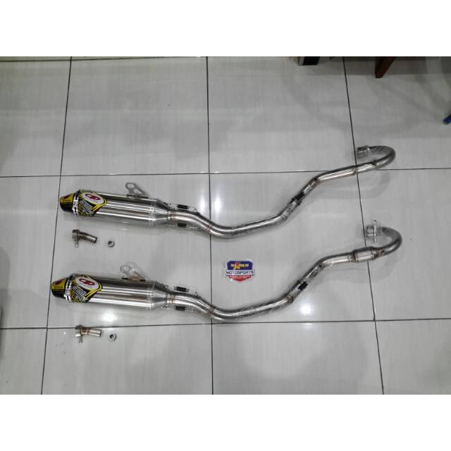 Knalpot CRF150L CLD stainless type C1&C2 Series