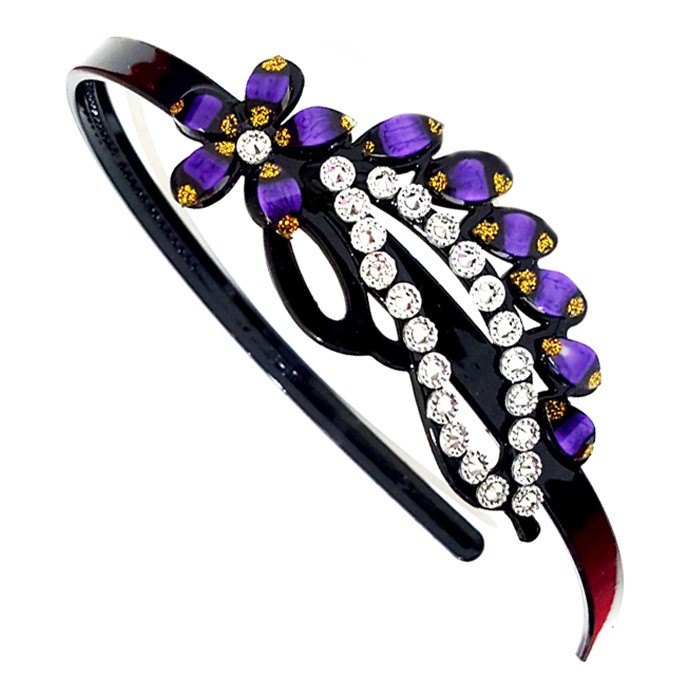BANDO KOREA PURPLE ( aksesoris rambut grosir murah ) aksesoris fashion