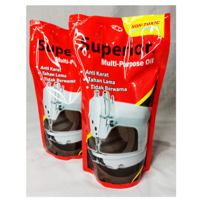 Oli mesin jahit superior refill 900ml oli tailor