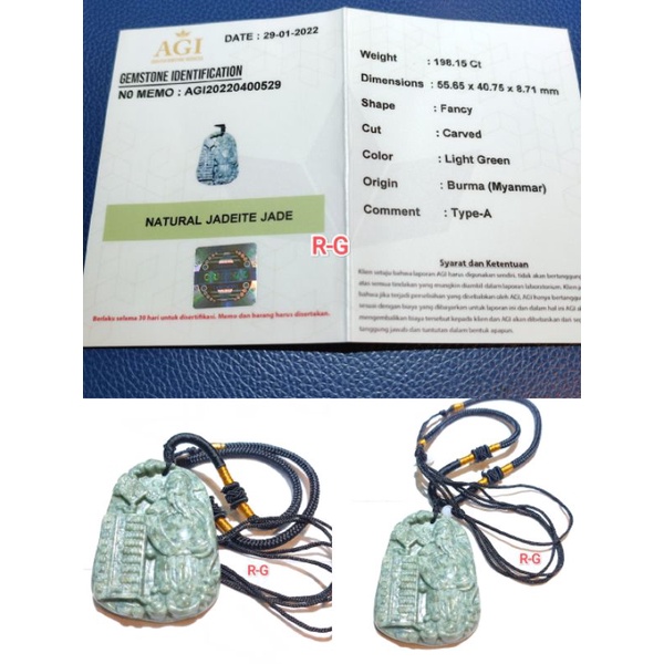 KALUNG FASHION NATURAL GIOK BURMA