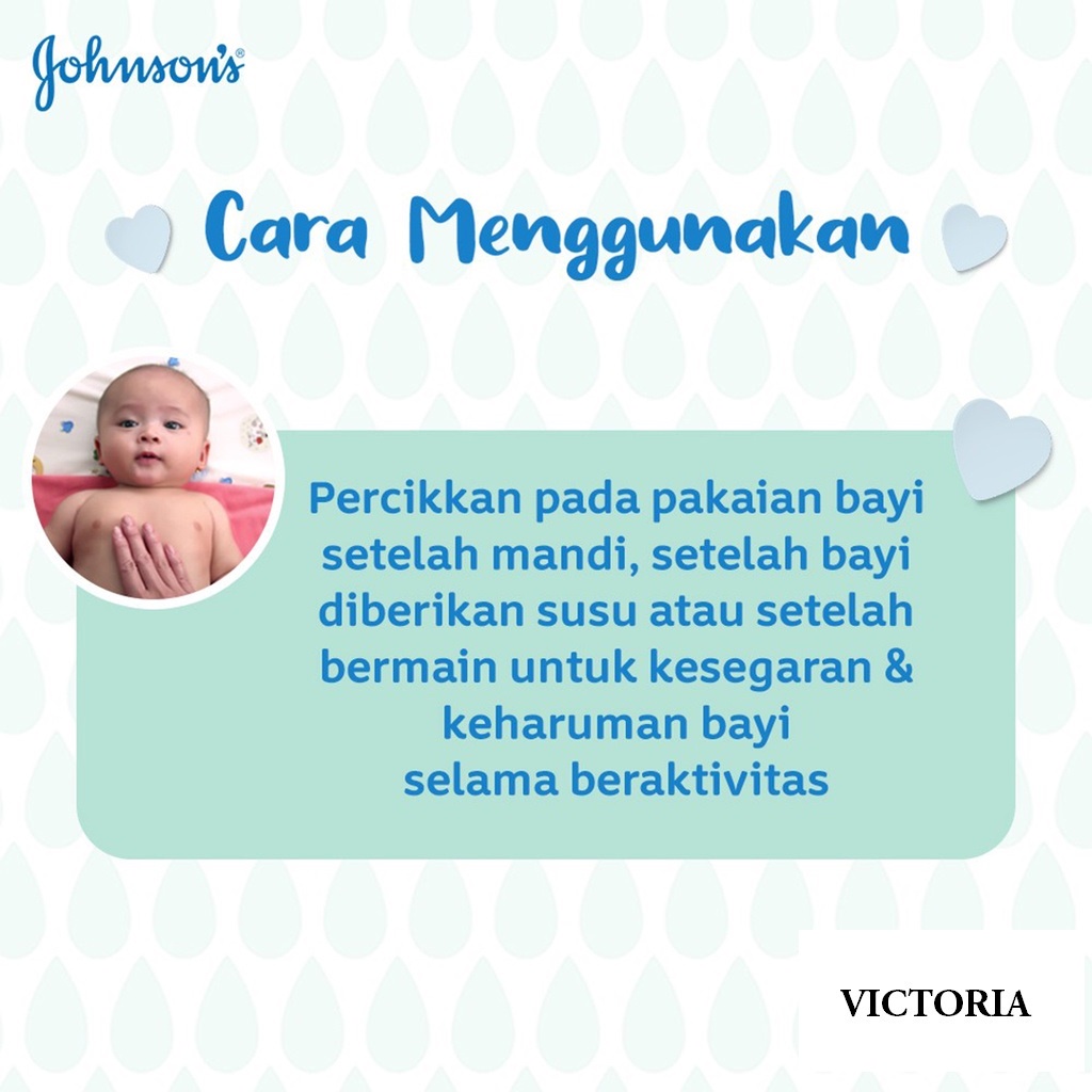 JOHNSON'S BABY Lotion Oil Cream Cologne Krim Bayi Minyak Bayi Soap Sabun Batang(VIC)