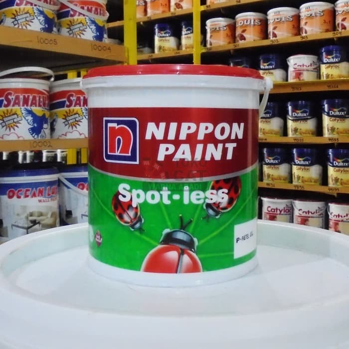 CAT TEMBOK NIPPON SPOT LESS 25 LITER WARNA A Shopee CAT TEMBOK NIPPON SPOT LESS 25 LITER WARNA A Shopee