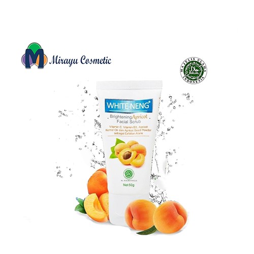 White-Neng Brightening Apricot Facial Scrub 50g