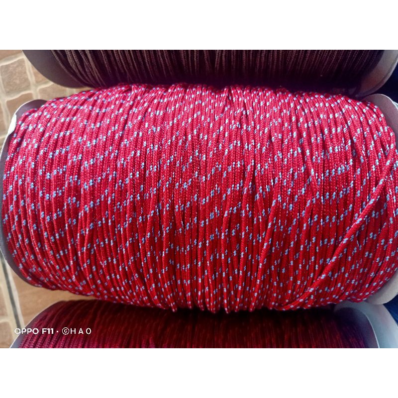 tali prusik / paracord / tali gelang 3mm panjang 250mtr