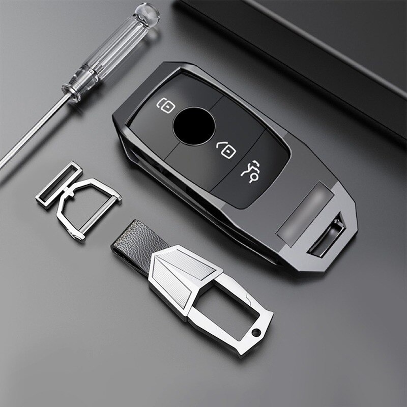 Case Kunci Remote Mobil Bahan Zinc Alloy Untuk Mercedes Benz E-Class W213 E200 E260 E300 E320