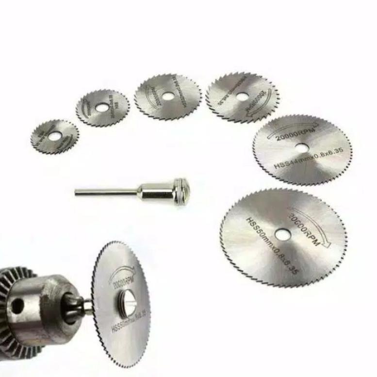 NEW ARRIVAL Mata bor potong gergaji mini grinder cun mata gergaji kayu mini gerinda 6 pcs ❂ 891