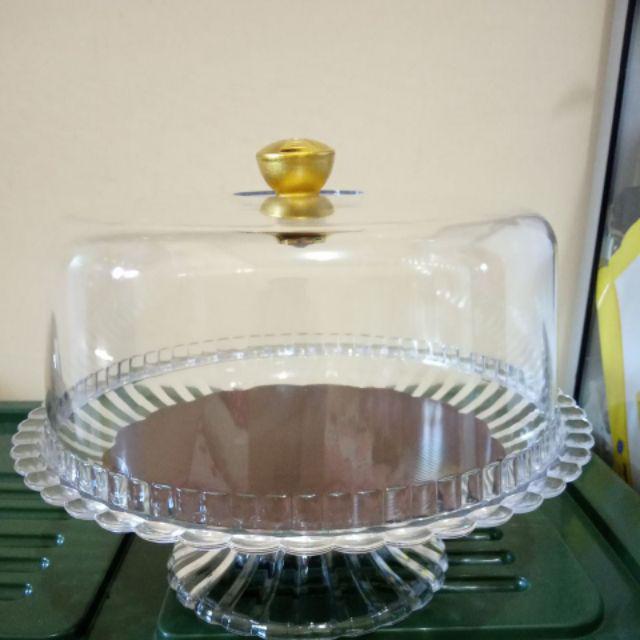 Cake Tray Tempat Kue Transparant Tk 146 Golden Sunkist