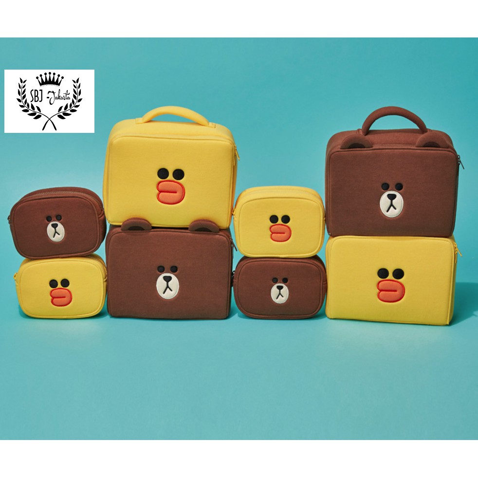 Tas Multifungsi / Tas Travel Organizer / Tas Kosmetik Karakter BERUANG BEAR DUCK