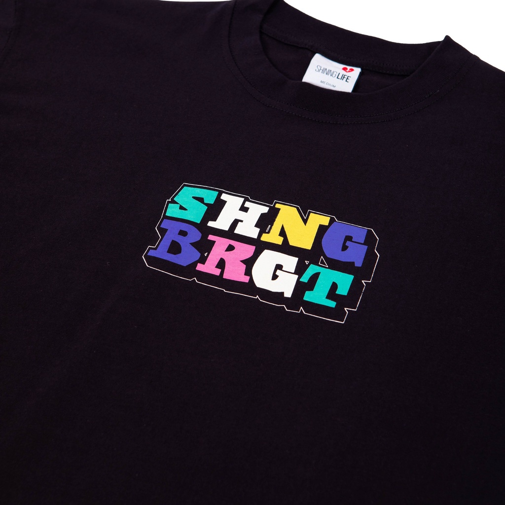 Tshirt Baju Kaos Distro Shining Bright Disler / Kaos Distro Pria Wanita