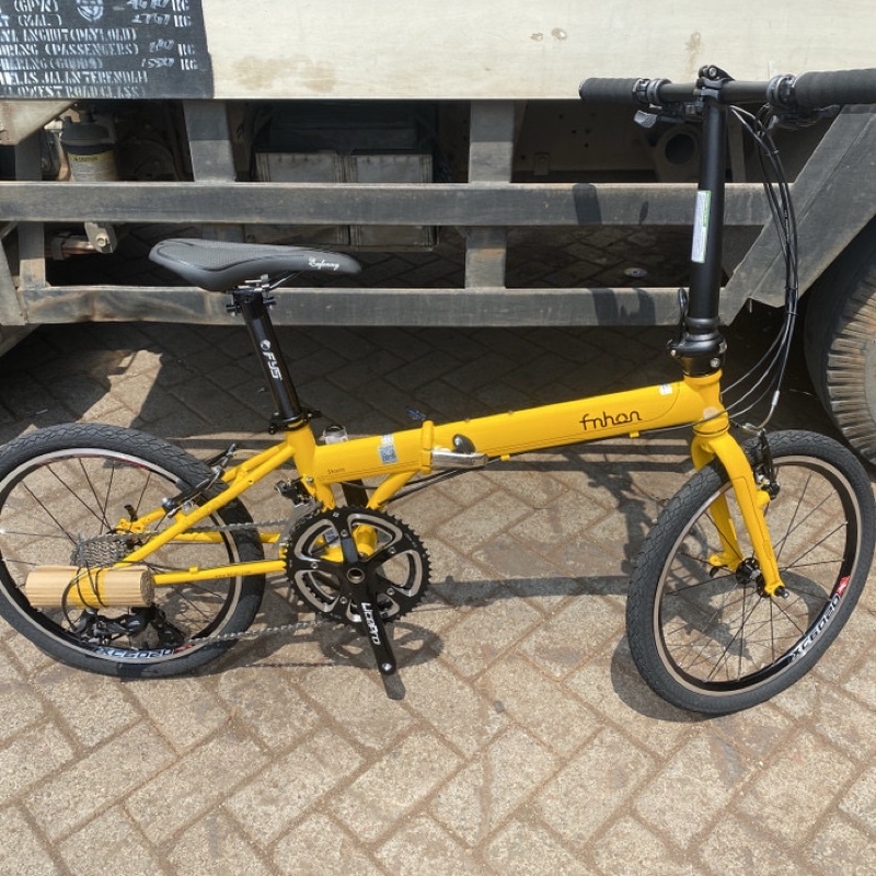 Sepeda Lipat Folding Bike 20 Fnhon Storm