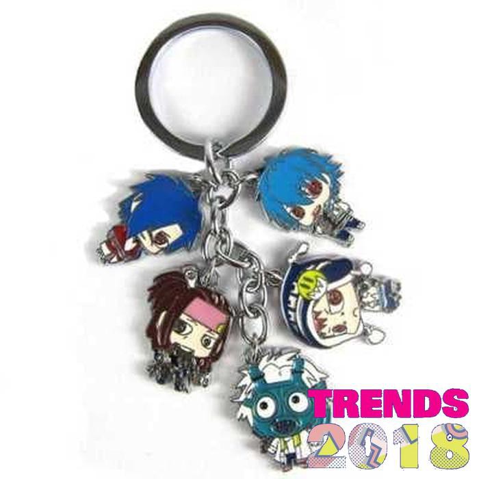 Promo Gantungan kunci keychain anime dramatical murder 5 in 1 Murmer