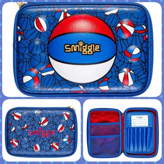 

BANTING HARGA Smiggle Hard Top Pencil Case Organizer / kotak serbaguna