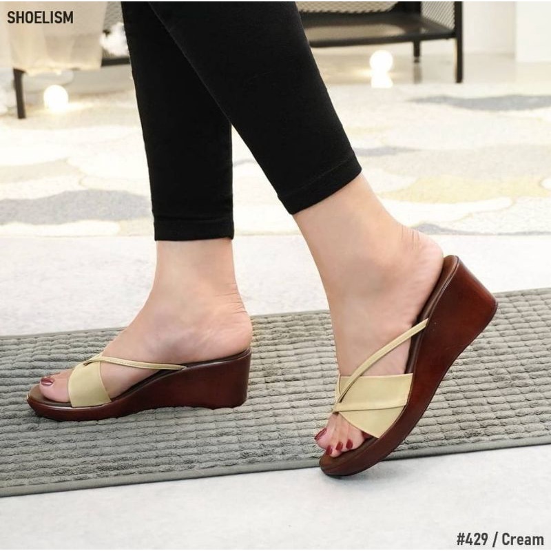 ABBUSHOES Nn 32 wedges kokop jepit inola 7cm