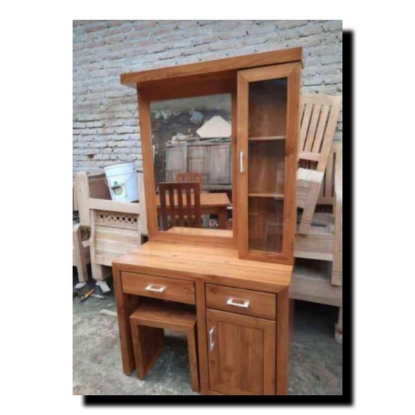 MEJA RIAS MINIMALIS TOLET RETRO MEJA RIAS JATI JEPARA