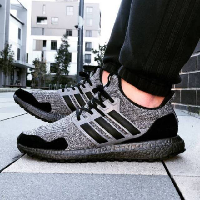 Sepatu Adidas Ultra Boost 4.0 Grey Black