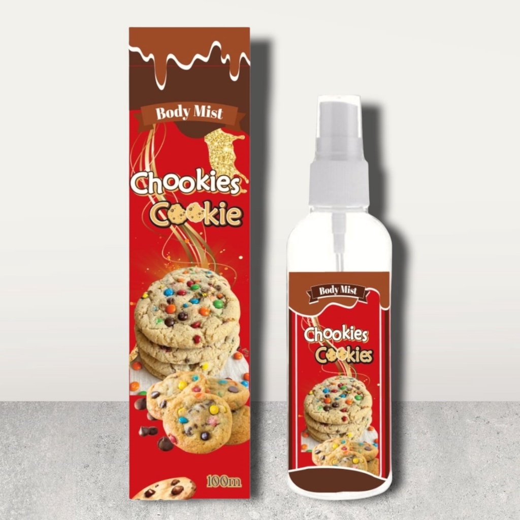 GEN - Parfum Body Mist Chookies Cookie 100ml Premium / Parfum Chookies Cookie 100ml Unisex / Parfum Chookies Cookie 100ml Best Seller