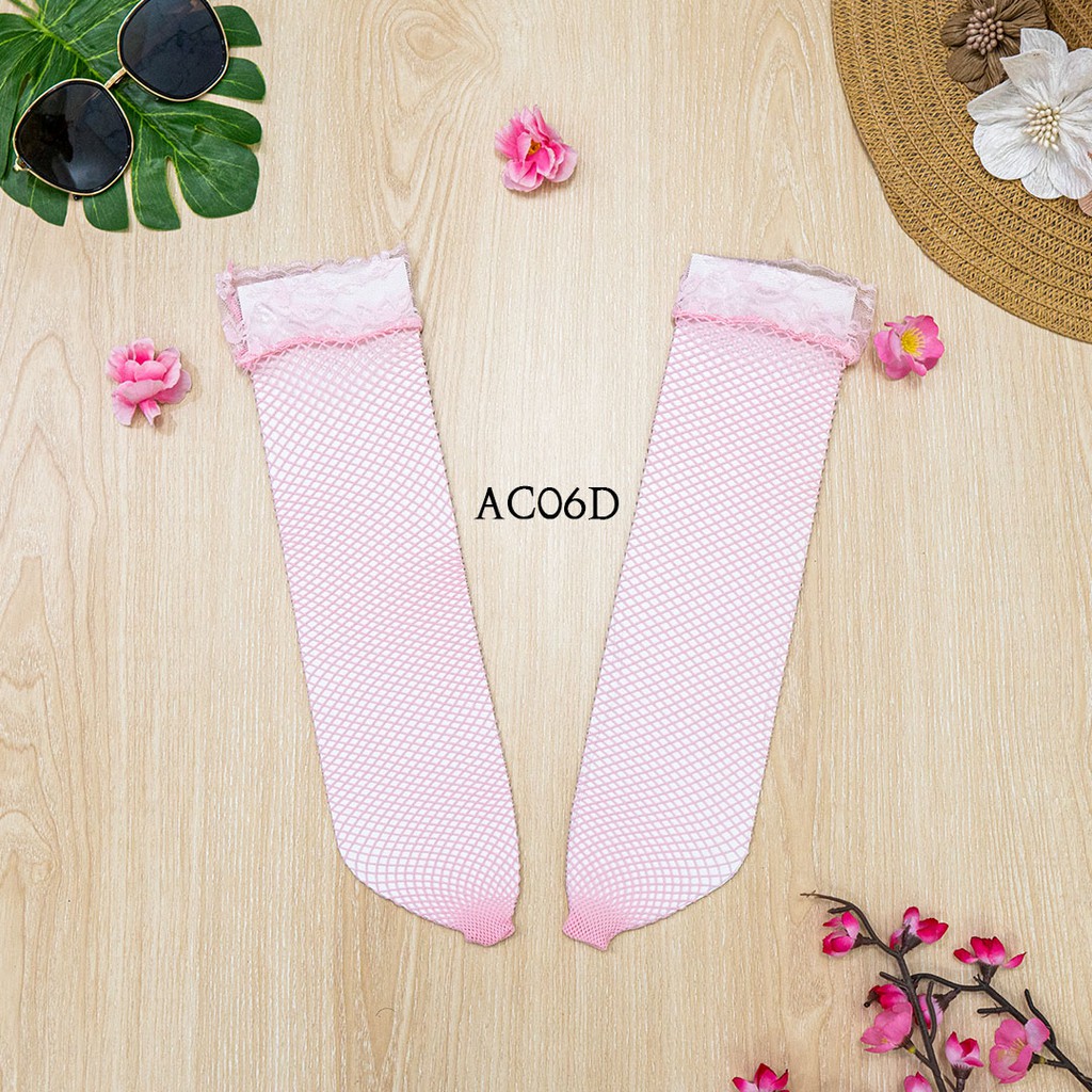 COD / GOJEK / PRIVASI AMAN ★  Bodystocking Pink Jaring Stocking Sexy Lace Premium AC06D