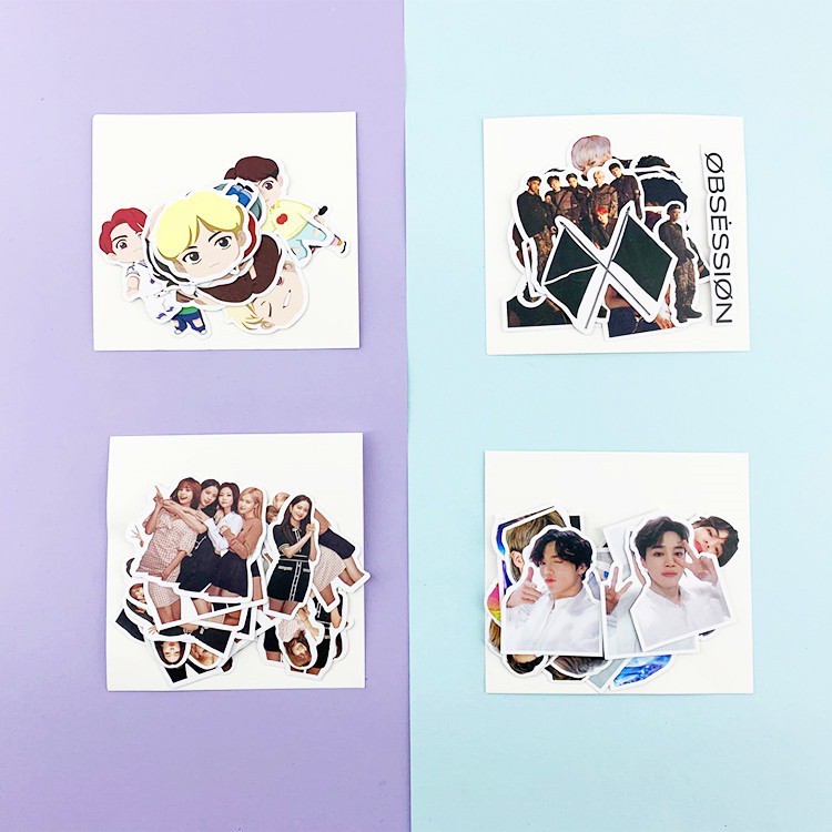  BS BISA COD Sticker KPOP BT21 EXO BTS  Stiker  Blackpink  