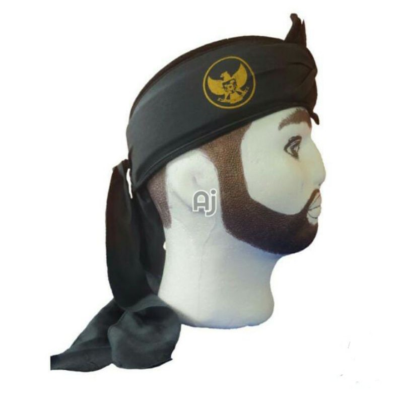 iket udeng blangkon kupluk peci totopong sablon Garuda