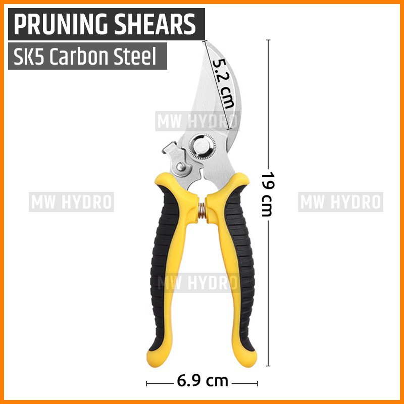 Gunting Dahan, Ranting Tanaman - Pruning Shears / Scissors - SK5 Blade