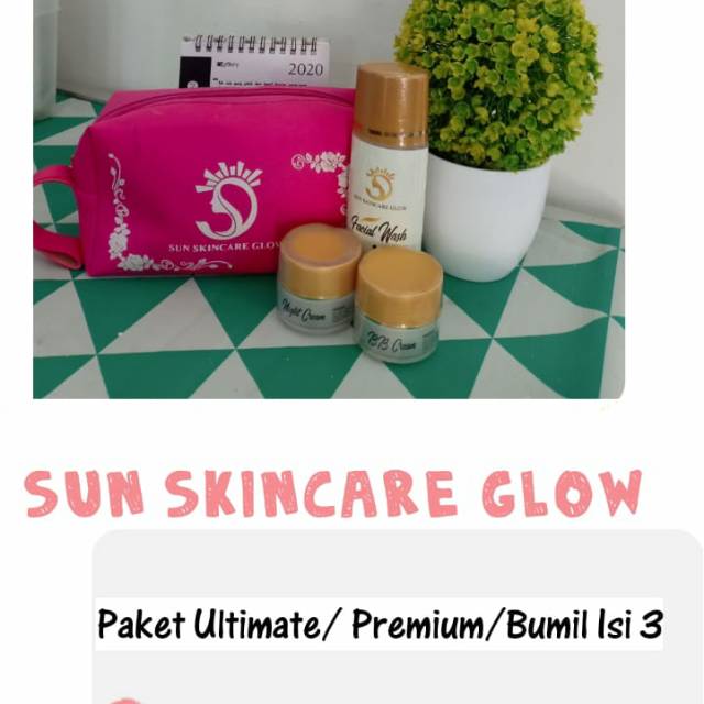 SS Glow glowing/BPOM (isi 3)