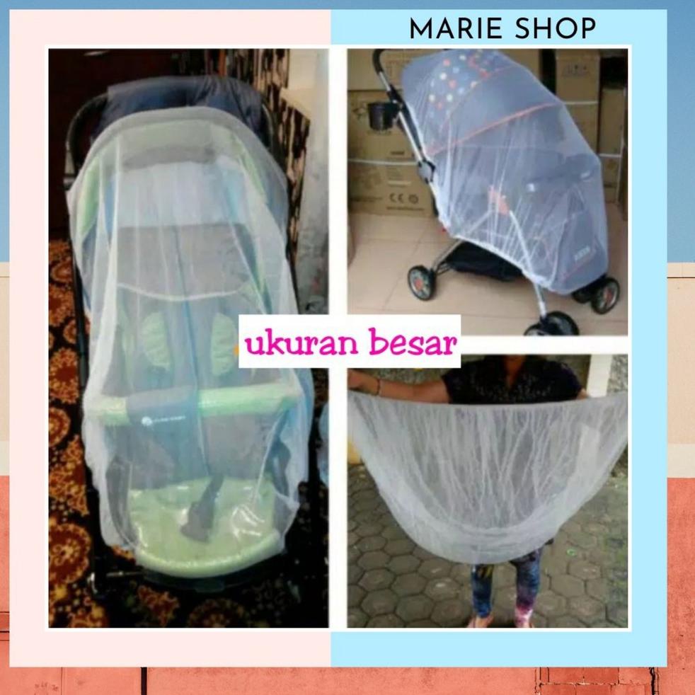 NEW PRODUCT 8034 STROLLER COVER PELINDUNG HUJAN UNTUK BAYI - KAIN KELAMBU STROLLER COVER ㊔