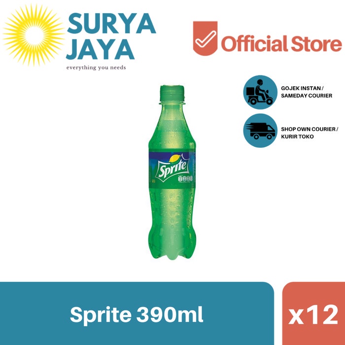 

Distributor Sprite Botol 390ml (Isi 12pcs) - Agen Sprite