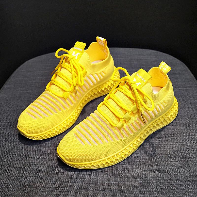  Sepatu  Sneakers  Bahan Woven Breathable untuk  Lari  Shopee 