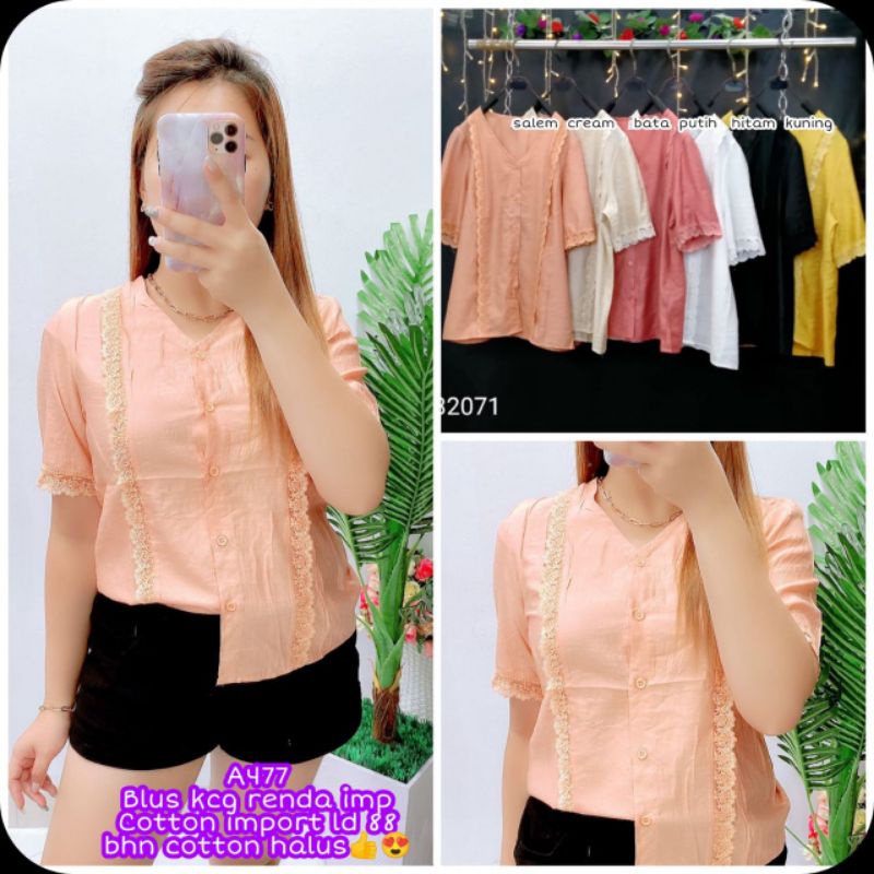 Blouse Atasan Wanita Renda Import