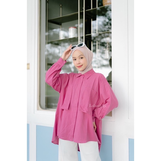 Sisca PREMIUM Crinkle Linen Shirt