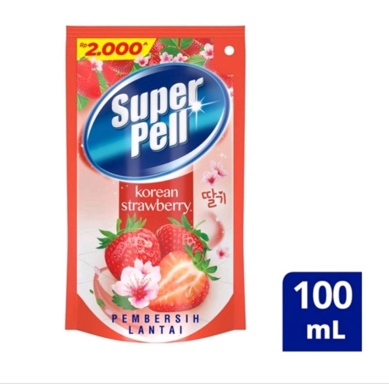 Super Pell Strawberry kemasan 2000