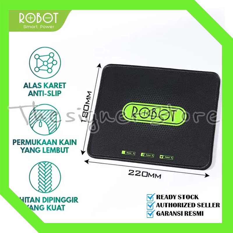 Mouse pad Gaming ROBOT RP01 Mousepad Anti-skid e-Sports Series - Garansi Resmi 1 Tahun