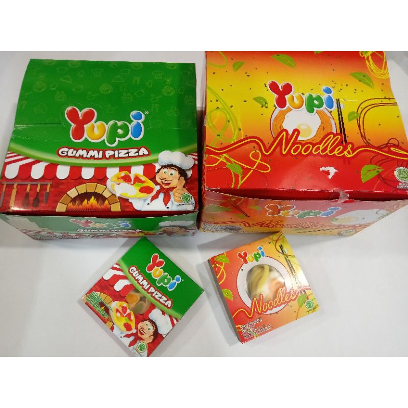 

Yupi Gummi Pizza / Noodles 23gr