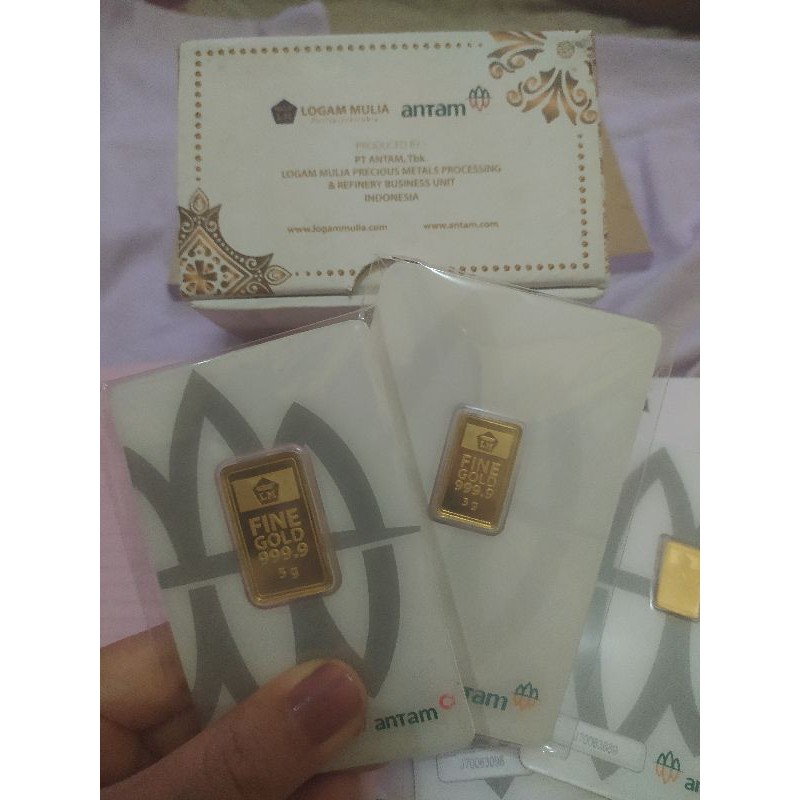 Logam Mulia Antam 3 gram