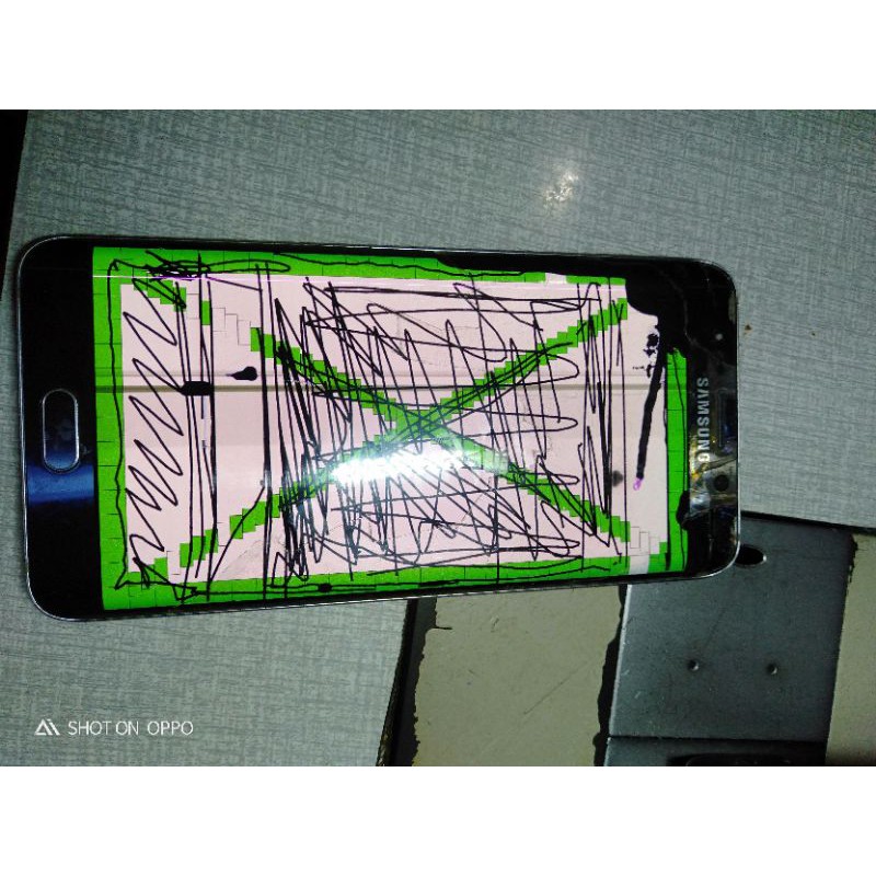 lcd samsung s6 edge plus minus