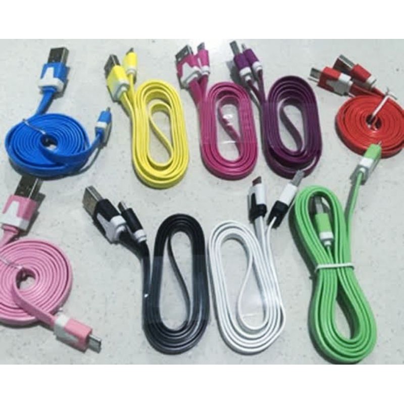 Kabel Data Murah Kabel data gepeng kabel data micro