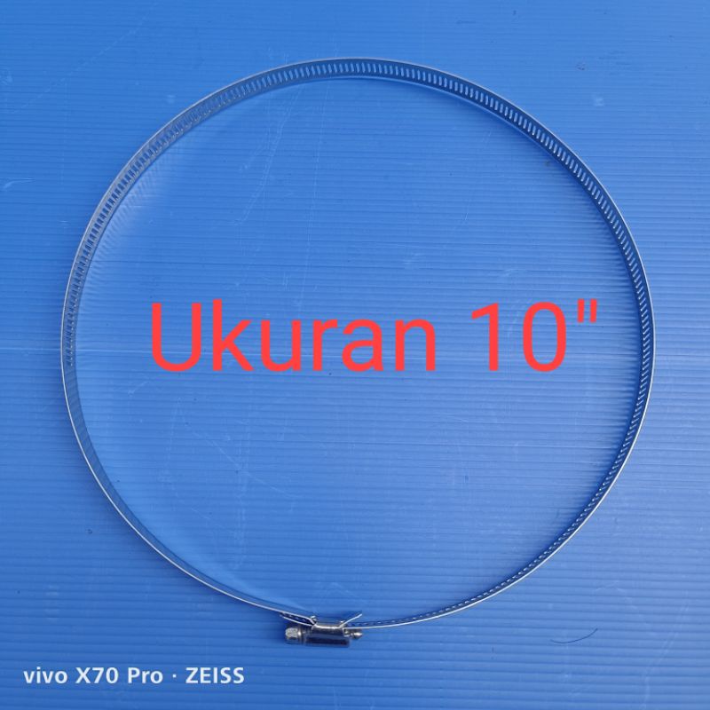 KLEM RING 10&quot;/klem ring diameter 10 inc/bracket tiang 10&quot;