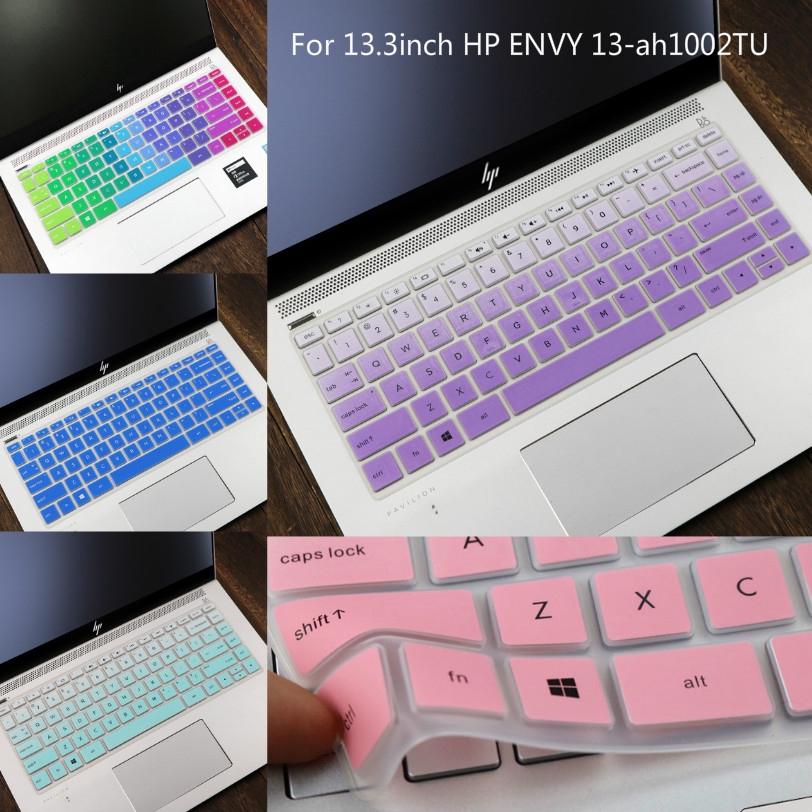 Cover Pelindung Keyboard Bahan Silikon Lembut Ultra Tipis Untuk Laptop Hp Envy 13-ah1002tu 13.3 &quot;