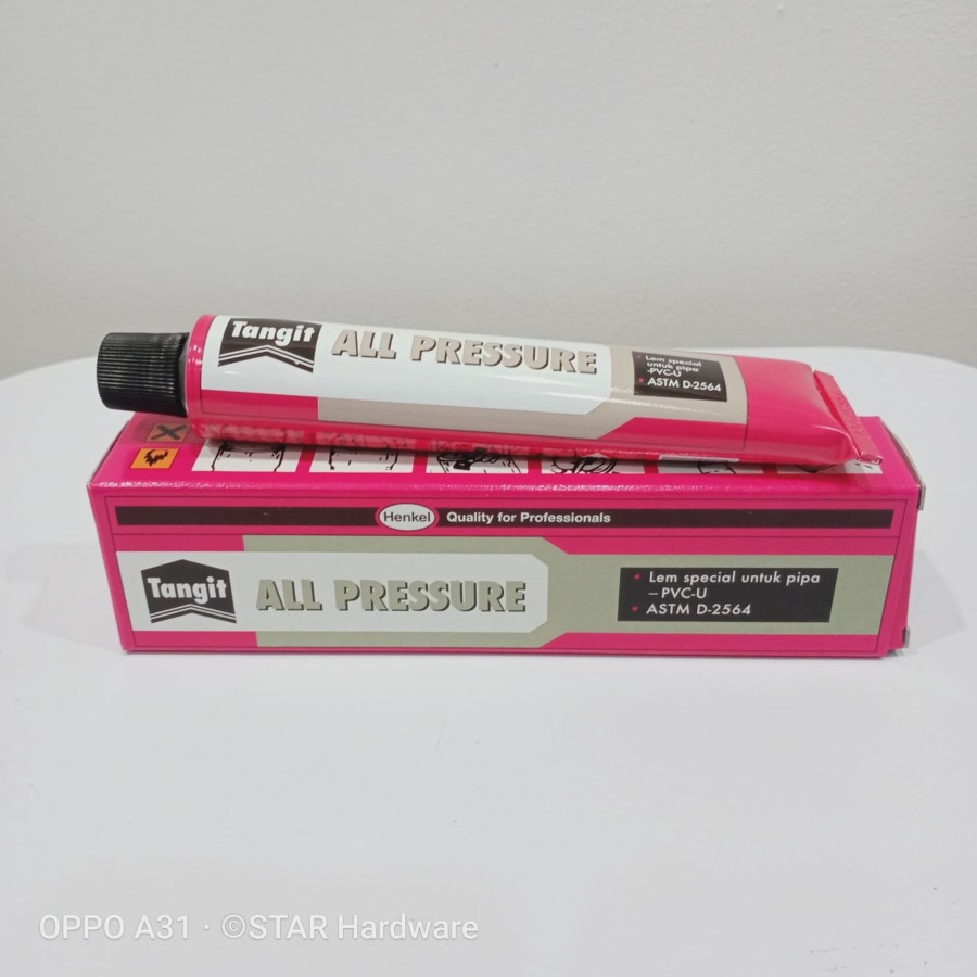 

Tangit Henkel Lem Pipa PVC / Lem Pipa Paralon Tube - 40 Gram