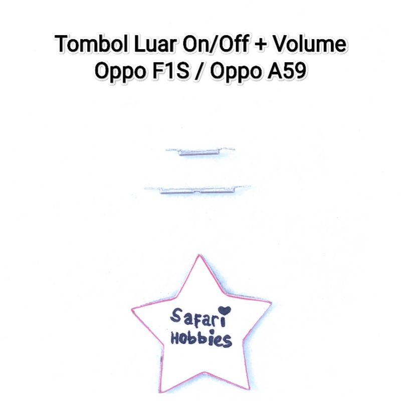 Tombol Luar Oppo F1S / Oppo A59 On/Off + Volume