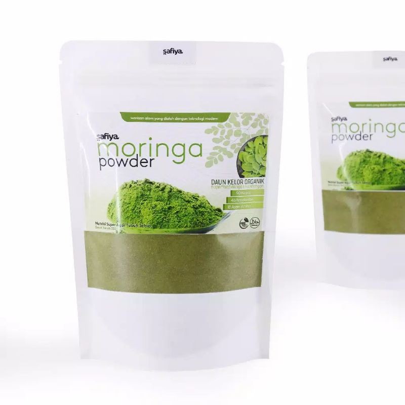 

Serbuk Daun Kelor 100 gr Bubuk Moringa Original SAFIYA HERBAL
