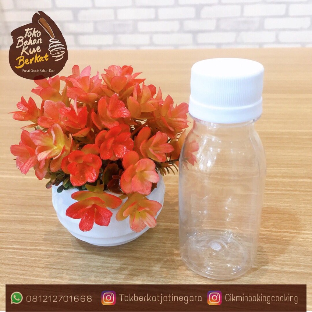 Botol BKK (NAT) + TUTUP - 150 ML