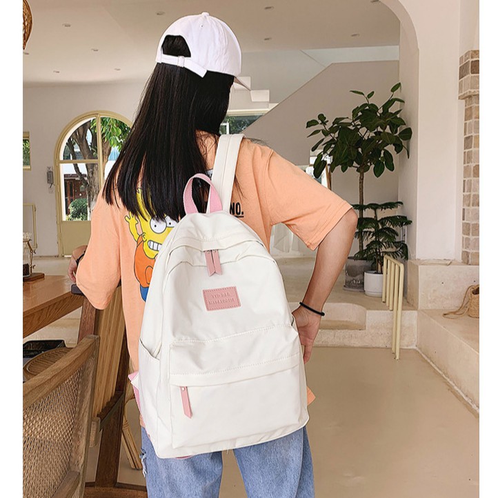 Tas backpack / ransel punggung wanita model korea bahan import stylish fashion bisa formal TC005