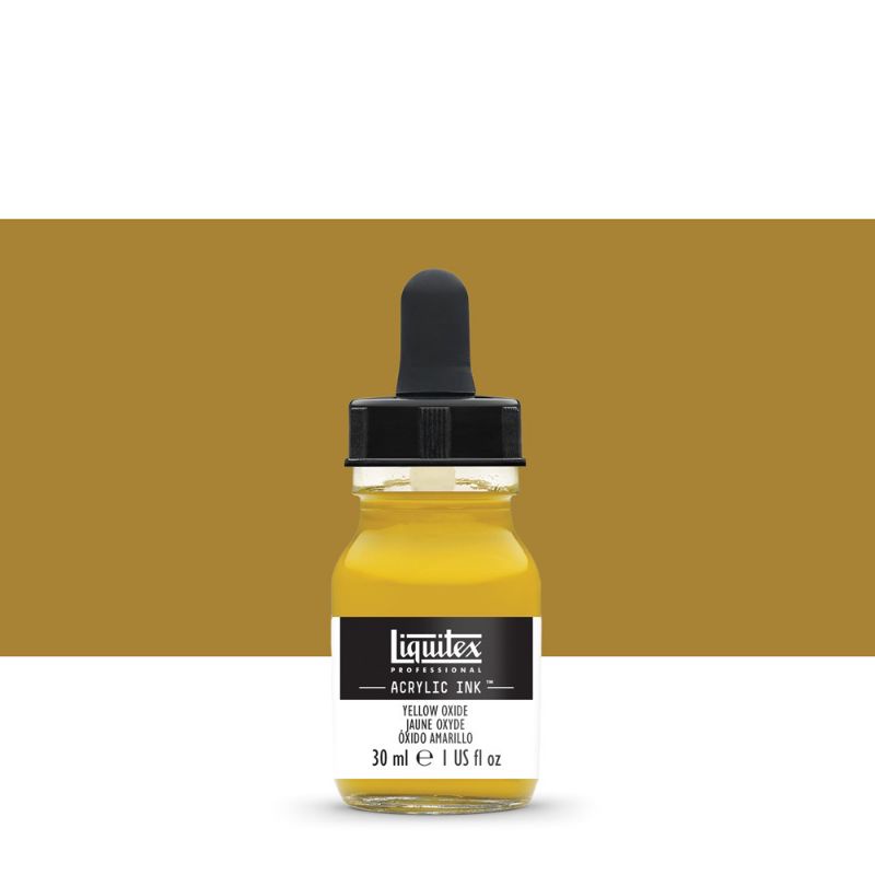 

ACRYLIC INK 30 ML YELLOW OXIDE LIQUITEX PROFESSIONAL