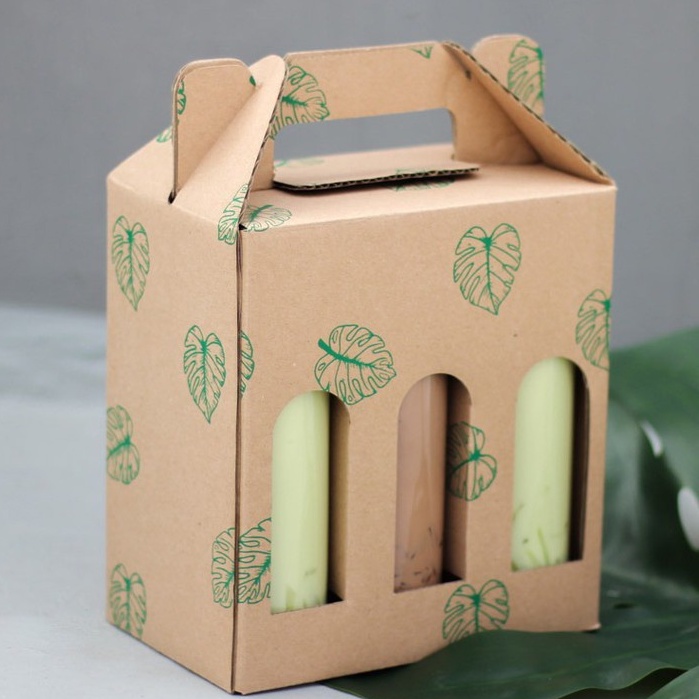 Jual (10 Pcs) Kardus Box Botol Jinjing Dus Botol Kale 250ml isi 6 Botol ...