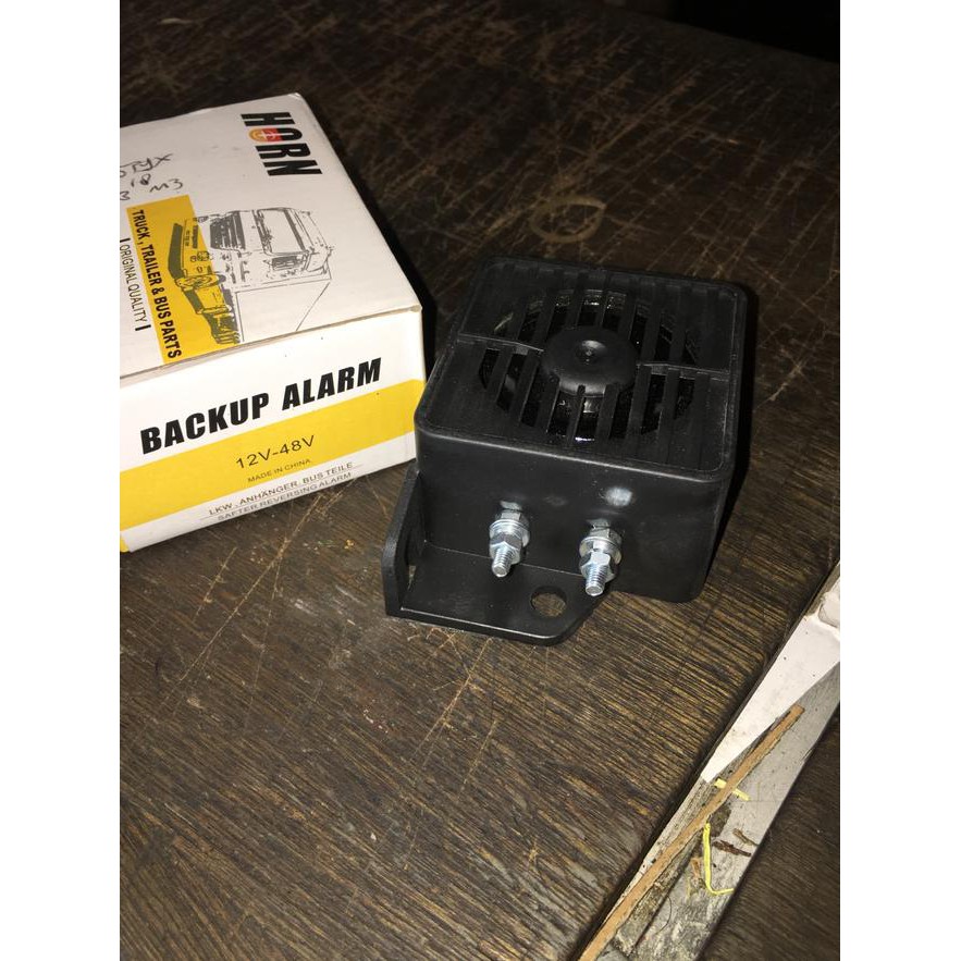 Klakson Mundur BackUp Alarm Mobil / Truk 12volt 24volt