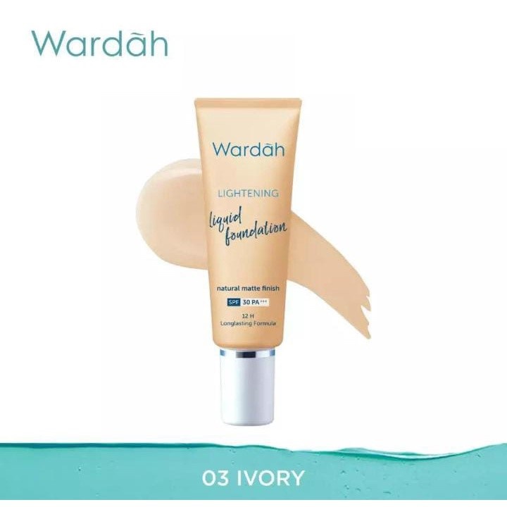 Fashion Fair - Wardah Lightening Liquid Concealer 7g - Wardah Lightening Liquid Foundation 25ml