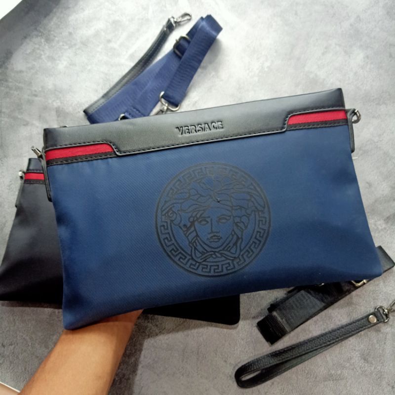 Clutch Versace Tas Tangan Handbag Import Quality Unisex